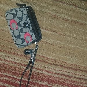 Coach wristlet